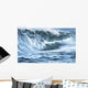 Beautiful Textures Surface Of A Shorebreak Wave About To Crash Wall Mural