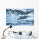 Beautiful Textures Surface Of A Shorebreak Wave About To Crash Wall Mural