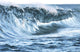 Beautiful Textures Surface Of A Shorebreak Wave About To Crash Wall Mural