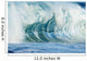 Beautiful Textures Surface Of A Shorebreak Wave About To Crash Wall Mural