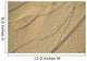 Close-Up Of Patterns In Sand Wall Mural