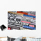 Economic Headlines Wall Mural
