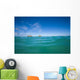 USA, Hawaii, Oahu, Pacific ocean with Mokulua island in background Wall Mural