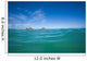USA, Hawaii, Oahu, Pacific ocean with Mokulua island in background Wall Mural