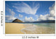 Hawaii, Oahu, View From Beach On Mokulua Islands Towards Waimanalo Wall Mural