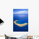 Hawaii, Maui, Molokini Crater, Aerial View Wall Mural