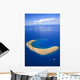 Hawaii, Maui, Molokini Crater, Aerial View Wall Mural