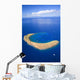 Hawaii, Maui, Molokini Crater, Aerial View Wall Mural
