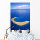 Hawaii, Maui, Molokini Crater, Aerial View Wall Mural