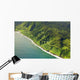 USA, Hawaii, Aerial view of road to Hana Wall Mural