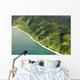 USA, Hawaii, Aerial view of road to Hana Wall Mural