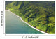 USA, Hawaii, Aerial view of road to Hana Wall Mural