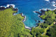 USA, Hawaii, Aerial View of Waianapanapa State Park Wall Mural