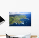 USA, Hawaii, Maui, Aerial view of town Wall Mural
