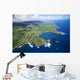 USA, Hawaii, Maui, Aerial view of town Wall Mural
