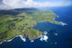 USA, Hawaii, Maui, Aerial view of town Wall Mural