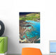 USA, Hawaii, view from above Wall Mural