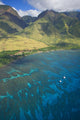USA, Hawaii, Aerial view of Olowalu Area Wall Mural