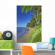 Lanai In The Background Wall Mural
