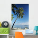 Indonesia, Fishing boats near Sengigi Wall Mural