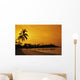 Indonesia, Bintan Island Resort, Beach At Sunset Wall Mural