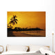 Indonesia, Bintan Island Resort, Beach At Sunset Wall Mural