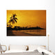 Indonesia, Bintan Island Resort, Beach At Sunset Wall Mural