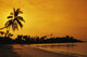 Indonesia, Bintan Island Resort, Beach At Sunset Wall Mural