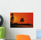 Indonesia, Bintan Island Resort, Beach At Sunset Wall Mural
