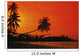 Indonesia, Bintan Island Resort, Beach At Sunset Wall Mural