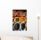 China, Lake Erhai Near Dali, Local Market At Wase, Dried Spices Wall Mural