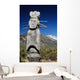 Naxi Ceremonial totems near Lijiang Wall Mural