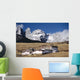 China, Jade Dragon Snow Mountain in background Wall Mural
