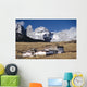 China, Jade Dragon Snow Mountain in background Wall Mural
