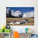 China, Jade Dragon Snow Mountain in background Wall Mural