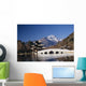 China, Black Dragon Pool Park with Five Phoenix Pavilion Wall Mural