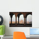 India, View of Red Fort from Jama Masjid Wall Mural