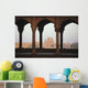 India, View of Red Fort from Jama Masjid Wall Mural