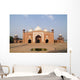 India, Next to Taj Mahal Wall Mural