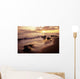 USA, Sunset over beach landscape Wall Mural
