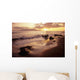 USA, Sunset over beach landscape Wall Mural