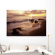USA, Sunset over beach landscape Wall Mural