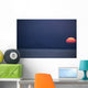 Colorful Sun Rising Over Hazy Lake Wall Mural