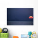 Colorful Sun Rising Over Hazy Lake Wall Mural