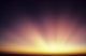 Colorful Sunset, Beautiful Light Rays Bursting From Horizon Wall Mural