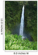 USA, Hawaii Islands, Big Island, View Of Misty Falls Wall Mural