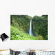 USA, Hawaii Islands, Big Island, View Of Misty Falls Wall Mural