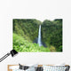 USA, Hawaii Islands, Big Island, View Of Misty Falls Wall Mural