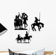 Don Quijote Vector Silhouettes Don Quixote Wall Decal