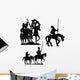 Don Quijote Vector Silhouettes Don Quixote Wall Decal